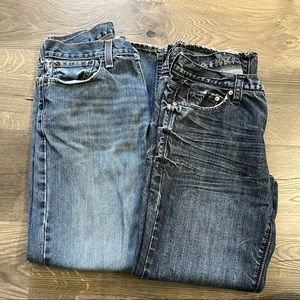 ❌SOLD❌ Men’s size 30x30 jeans 2 pairs